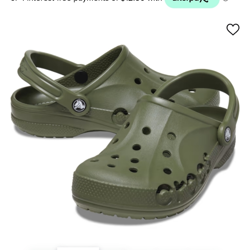 Baya Crocs -Army Green